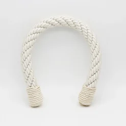 Madeco Embrasse à rideaux flexible torsadée beige écru, Orto