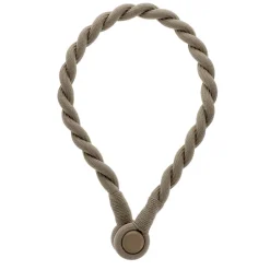 Online Boulet Embrasse à rideaux tressée aimantée 30cm Vert sauge -