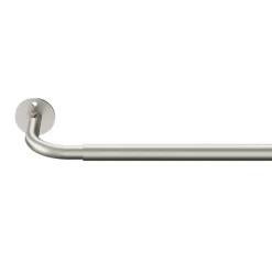 Discount GoodHome Ensemble barre à rideau industriel extensible chromé Athens L. 120/210 x Ø16/19 cm