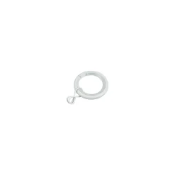 Best GoodHome Ensemble d'anneaux 10 mm blanc mat Nisis