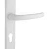 Best Thirard Ensemble de poignées pour porte d'entrée Sultane trou de cylindre, carré 7mm, entr'axes 195mm, blanc -