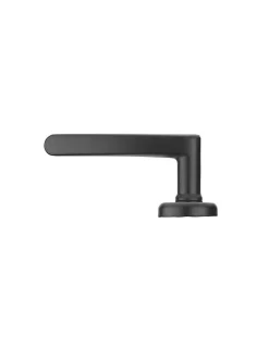 Clearance Thirard Ensemble de poignées pour salle de bain/toilette Vesta à condamnation, carré 7mm, entr'axes 165mm, noir -