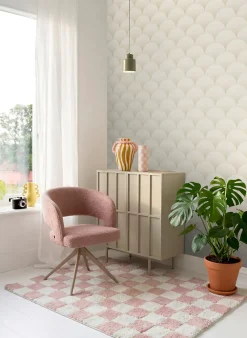 Clearance Estahome papier peint art déco sable beige - 50 x 900 cm - 139464
