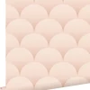 Sale Estahome papier peint art déco rose clair - 50 x 900 cm - 139465