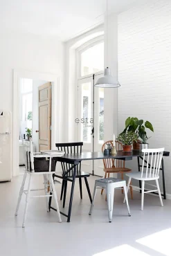 Discount Estahome papier peint brique blanc - 53 cm x 10.05 m - 138533