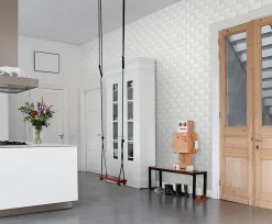 Discount Estahome papier peint carreaux de ciment blanc - 53 cm x 10.05 m - 139120