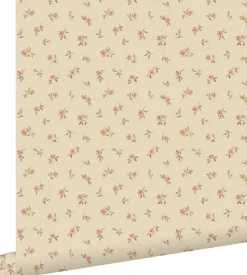 Best Estahome papier peint fleurs intage beige - 53 cm x 10.05 m - 139834
