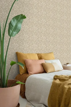 Best Estahome papier peint fleurs cervine - 50 x 900 cm - 139783