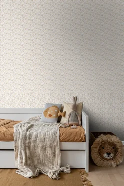 Estahome papier peint fleurs beige - 53 cm x 10.05 m - 139578* Papier Peint Fleuri