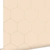 Discount Estahome papier peint hexagone rose pêche clair - 53 cm x 10.05 m - 139226