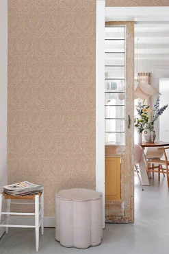 Best Estahome papier peint ornement vieux rose - 50 x 900 cm - 139632