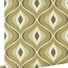 Best Estahome papier peint ornements au style rétro vert grisé - 50 x 900 cm - 130987