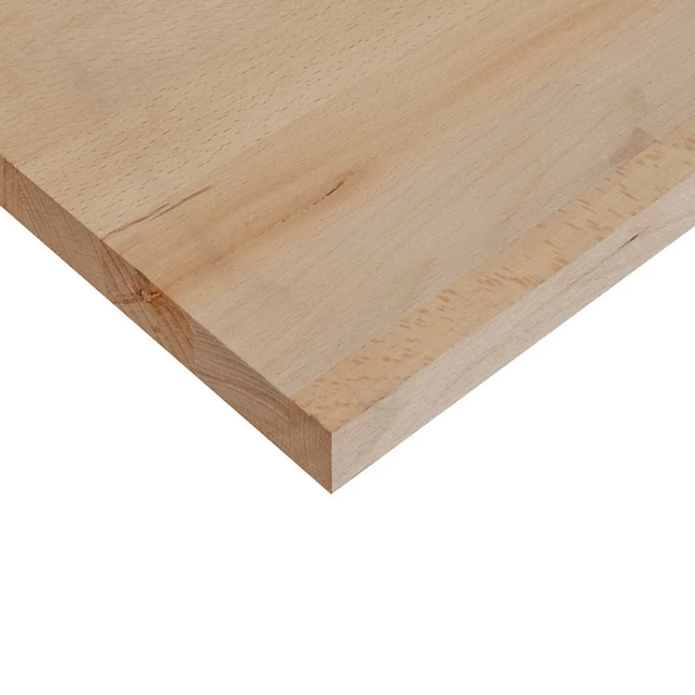 Wood&Sens Etagère murale Hêtre bois massif L.80 X l.30 cm, Ep.26 mm