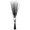 Atmosphera Créateur D'Intérieur Fagot orchidée - blanc et noir - H150 cm - Blanc- Atmosphera* Fleur Séchée
