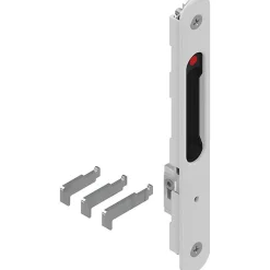 La Croisee Ds Fermeture encastrée simple SILÈNE rénovation blanc* Poignée De Porte Coulissante|Poignée Cuvette