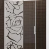Ambiance Sticker Film Fenêtre Anti Regard Occultant - ROSES - Stickers Autocollant Brise-Vue pour Vitre & Porte de Douche - 150x45cm