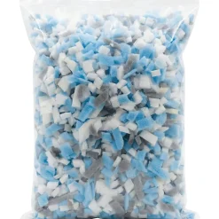 New Bananair Flocons de mousse de rembourrage déchiquetée polyuréthane , sachet 550 L