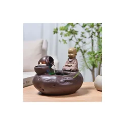 Sale Zen Arôme Fontaine d'intérieur en résine Bouddha Médina