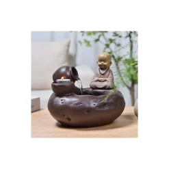 Sale Zen Arôme Fontaine d'intérieur en résine Bouddha Médina