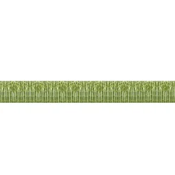 Discount Plage Frise adhésive Bambou 15 cm X 300 cm, décorative autocollante, motif tiges vertes collées, décoration murale intérieure.