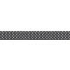 Best Plage Frise décorative adhésive, arboréa noir motif éventails noir et blanc, 5 cm X 300 cm