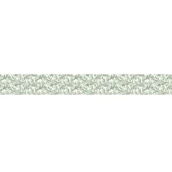 Clearance Plage Frise décorative adhésive, feuillage type william morris déco tendance, 9 cm X 300 cm