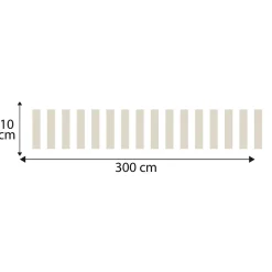 Best Plage Frise décorative adhésive, greige, la frise est le détail de bon goût, 10 cm X 300 cm