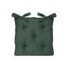 Atmosphera Galette de Chaise "5 Boutons" 40x40cm Vert* Galette De Chaise