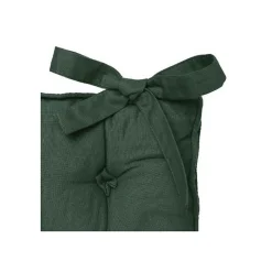 Atmosphera Galette de Chaise "5 Boutons" 40x40cm Vert* Galette De Chaise