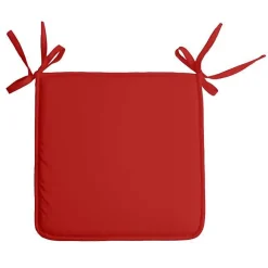 Sale Home Maison Galette de Chaise - - Rouge - 38 x 38 cm - Confortable - Design