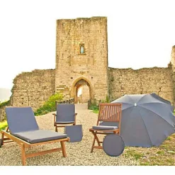 Tendances et Créations Galette de chaise carrée Peps anthracite 38 x 38 cm, ép.30mm* Galette De Chaise
