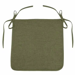 Paris Prix Galette de Chaise "Newton" 40x40cm Kaki* Galette De Chaise