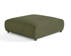 Hot Lisa Design Garance - grand pouf modulable - en velours côtelé -
