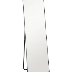 New Homcom Grand miroir pleine longueur rectangulaire 50 x 160 cm - miroir sur pied ou mural - noir