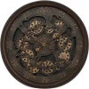 Outlet Atmosphera Créateur D'Intérieur Horloge Alban - verre - D76 cm - Atmosphera