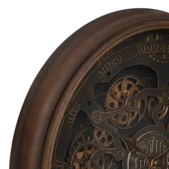 Outlet Atmosphera Créateur D'Intérieur Horloge Alban - verre - D76 cm - Atmosphera