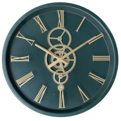 Outlet Atmosphera Créateur D'Intérieur Horloge AracEly vert D46cm - Atmosphera
