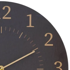 Outlet Atmosphera Créateur D'Intérieur Horloge Boris D28cm- Noir- Atmosphera