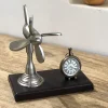 Chehoma Horloge de bureau Hélice 19x10x18cm* Horloge