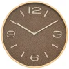 Atmosphera Créateur D'Intérieur Horloge Ellis marron tonka D30cm - Atmosphera* Horloge