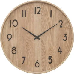 Atmosphera Créateur D'Intérieur Horloge Ivana bois clair D55cm - Atmosphera* Horloge