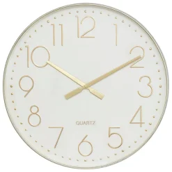 Atmosphera Créateur D'Intérieur Horloge Laure lin D50,8cm - Atmosphera