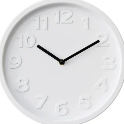 Outlet Dada Art Horloge murale design blanc ⌀30 x ep.4,5cm