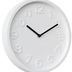 Outlet Dada Art Horloge murale design blanc ⌀30 x ep.4,5cm