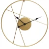 Sale Dada Art Horloge murale dorée ronde⌀60 cm