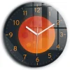 Wallfluent Horloge murale fi60 cm Aiguilles blanches Lune pleine 1 pcs* Horloge