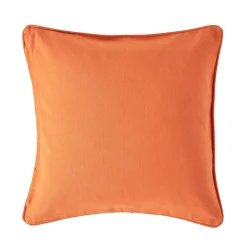 Homescapes Housse coussin uni terracotta - 30 x 30 cm -* Housse De Coussin|Housse De Coussin