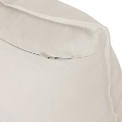 GoodHome Housse de coussin 100% coton Hiva beige l.45 x H.45cm* Housse De Coussin|Housse De Coussin