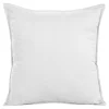 GoodHome Housse de coussin 100% coton blanc l.45 x H.45 cm Hiva* Housse De Coussin|Housse De Coussin