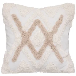 Atmosphera Créateur D'Intérieur Housse de coussin - coton tufté - 40x40 cm - Atmosphera* Housse De Coussin|Housse De Coussin